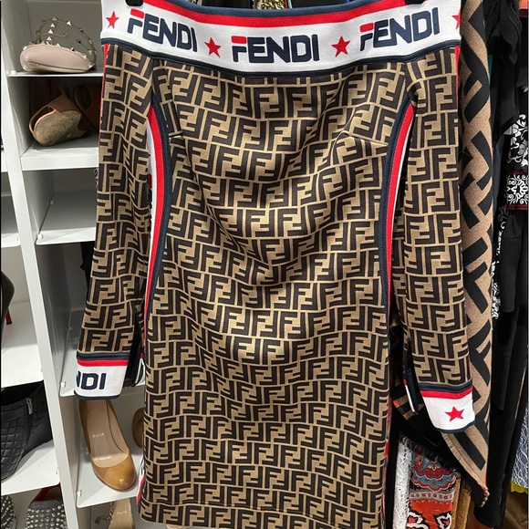 SOLD -Fendi Roma Dress size 42 - Picture 9 of 9